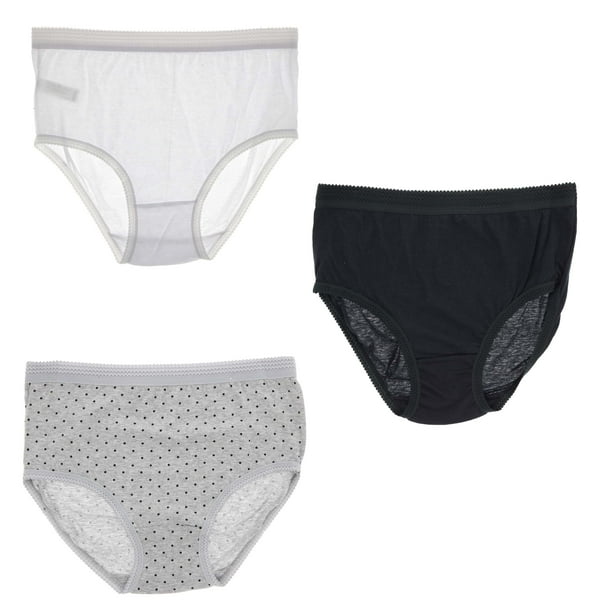 Sz 8//1X NWT DELTA BURKE Intimates 5-Pack Briefs Panties Underwear DB9271-5PKOP